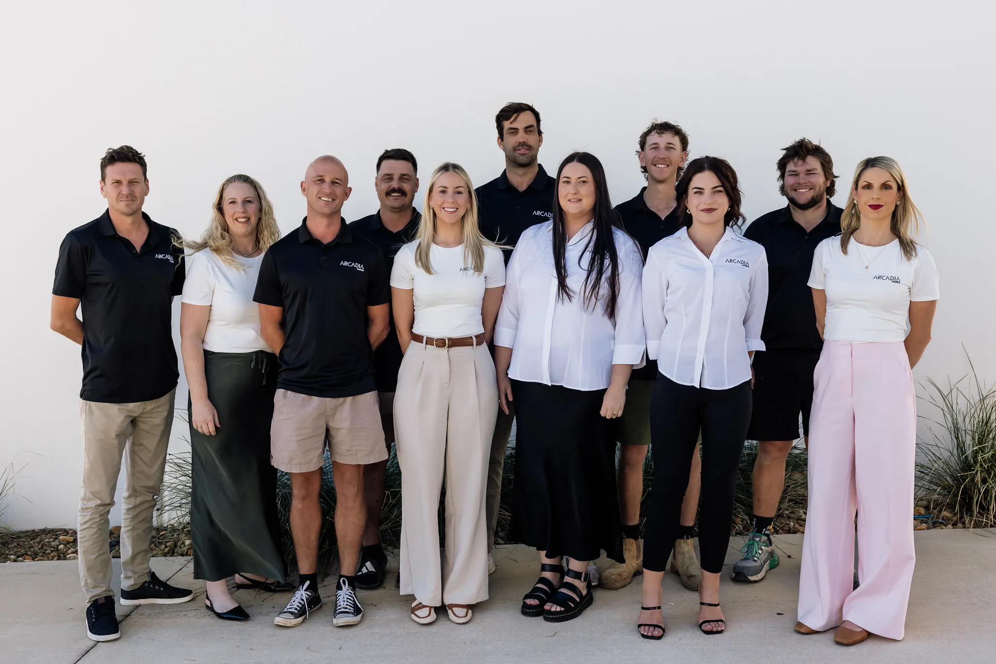 The full Arcadia Homes team