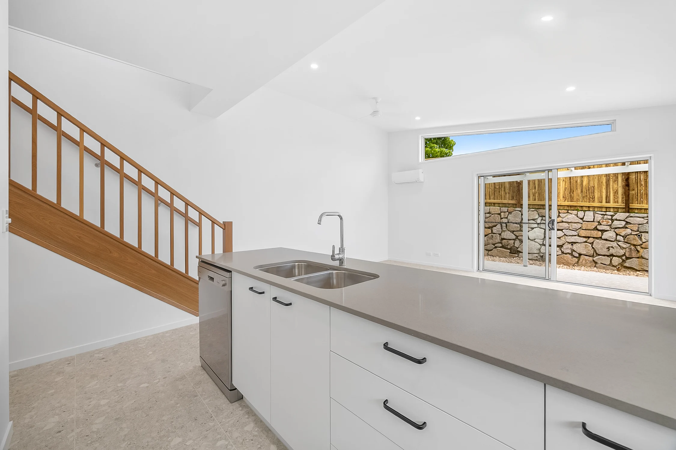 A finished Arcadia home interior