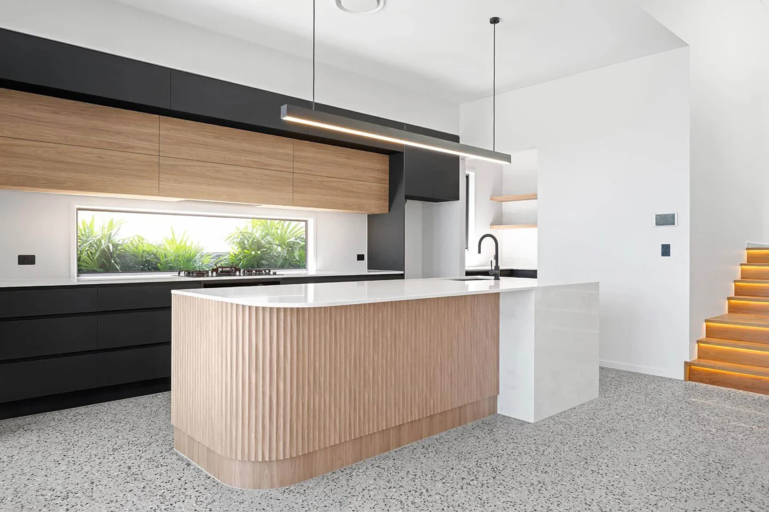 Kitchen in a custom built Arcadia home